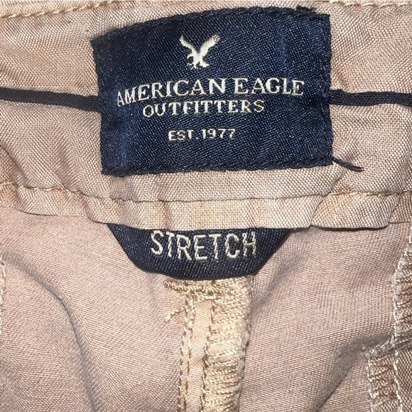 *American eagle outfitters- Brown stretch shorts - Picture 5 of 6